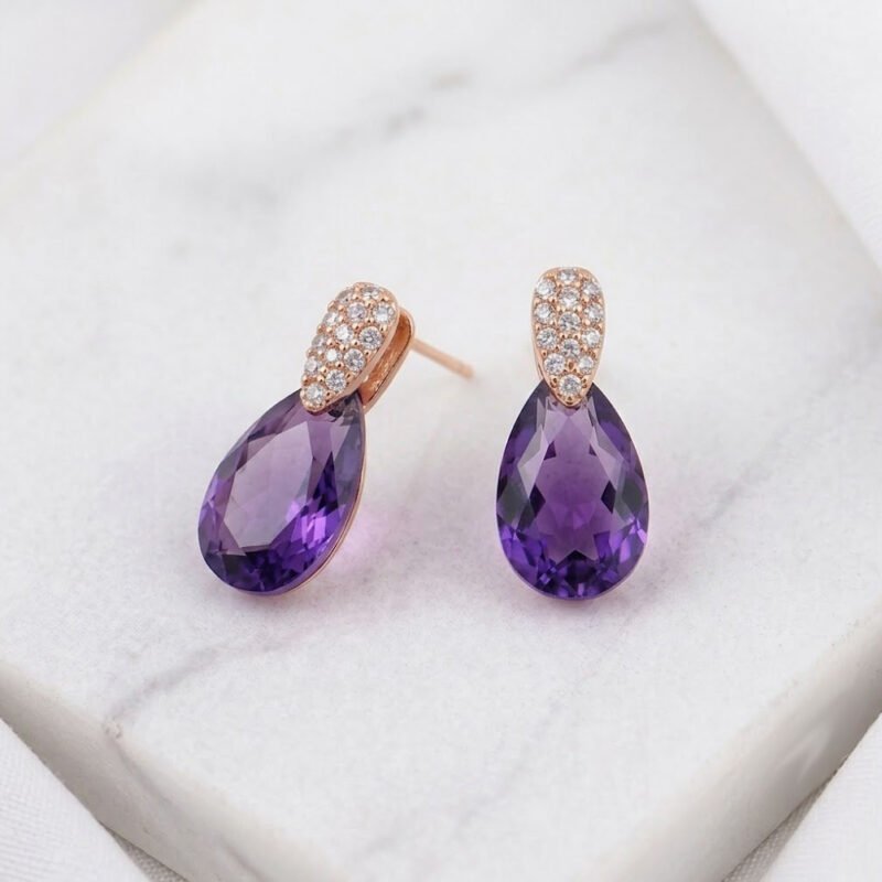 Caravanas de cristal Lady Di