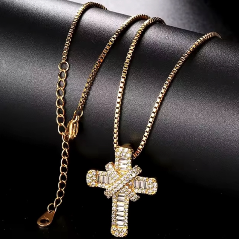 Cruz de Cristal Austriaco calidad AAA