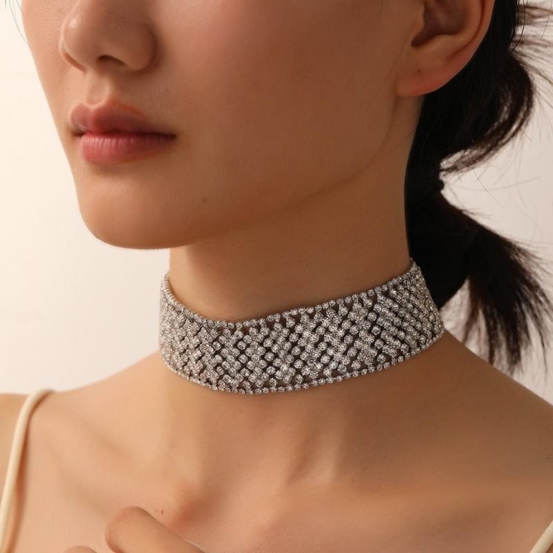 Chokers de cristales (gruesas)